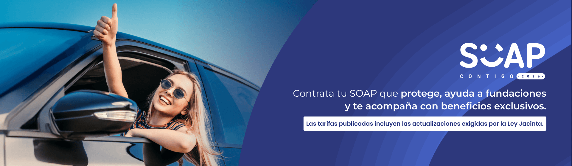 Contrata tu SOAP Contigo 2026, protege, ayuda a fundaciones y te acompaña con beneficios exclusivos