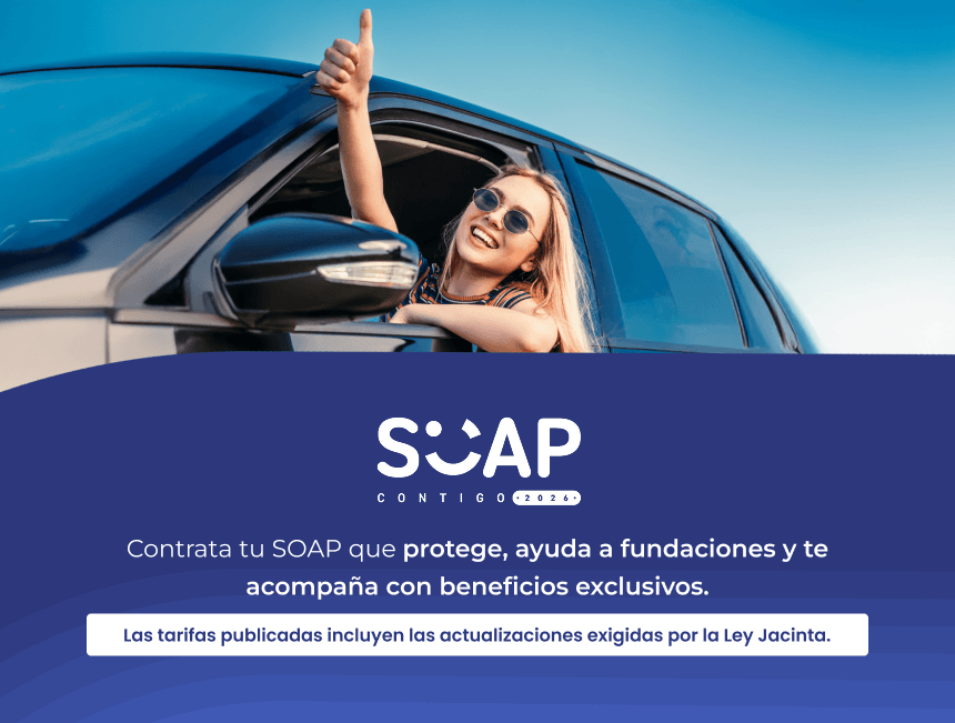 Contrata tu SOAP Contigo 2026, protege, ayuda a fundaciones y te acompaña con beneficios exclusivos