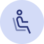 Icono asiento pasajero