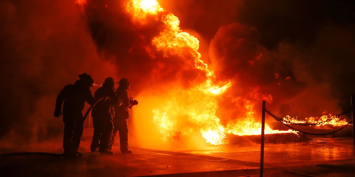 Incendio de propiedad