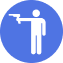 Icono bandera de Chile