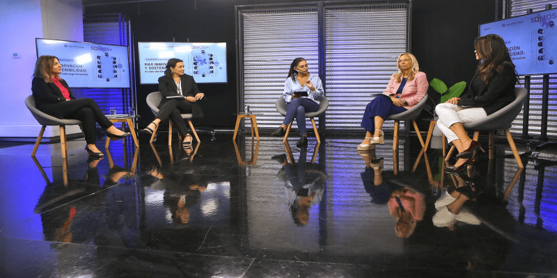 Fabiana De Nicoló, presidenta de Southbridge, participó de un panel sobre innovación, sostenibilidad y liderazgo femenino