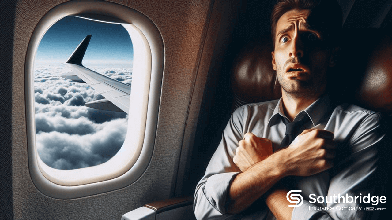 Supera el miedo a volar en avión