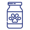 icono de medicinas para mascotas